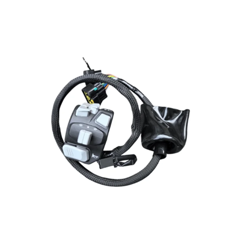 Motorcycle Parts Handlebar Switch Starter Horn Power Control Button Handle Bar For BENDA 700CC LFC700 LFS700 LFC LFS 700