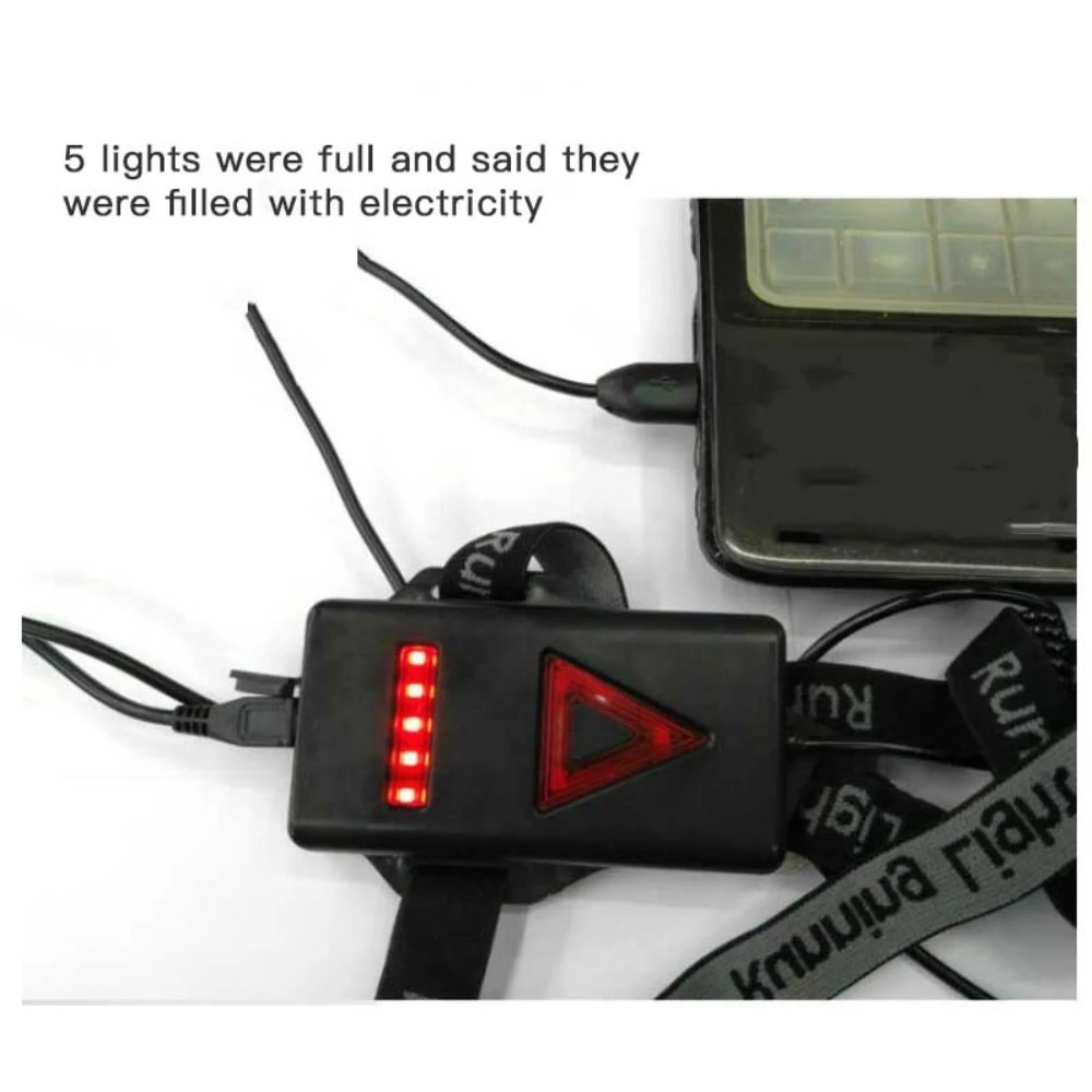 Cycling Safety Easy To Use Versatile Durable Waterproof Led Lights Waterproof Led Lights For Running Usb Chest Lamp