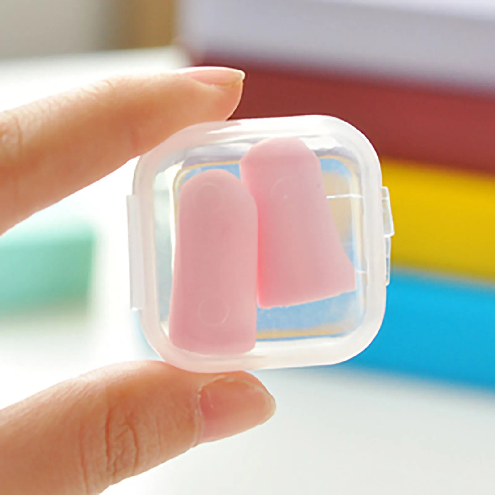 Ultra Soft Sponge Earplug Comfortable Sleep Ear Plugs for Work Construction Snoring