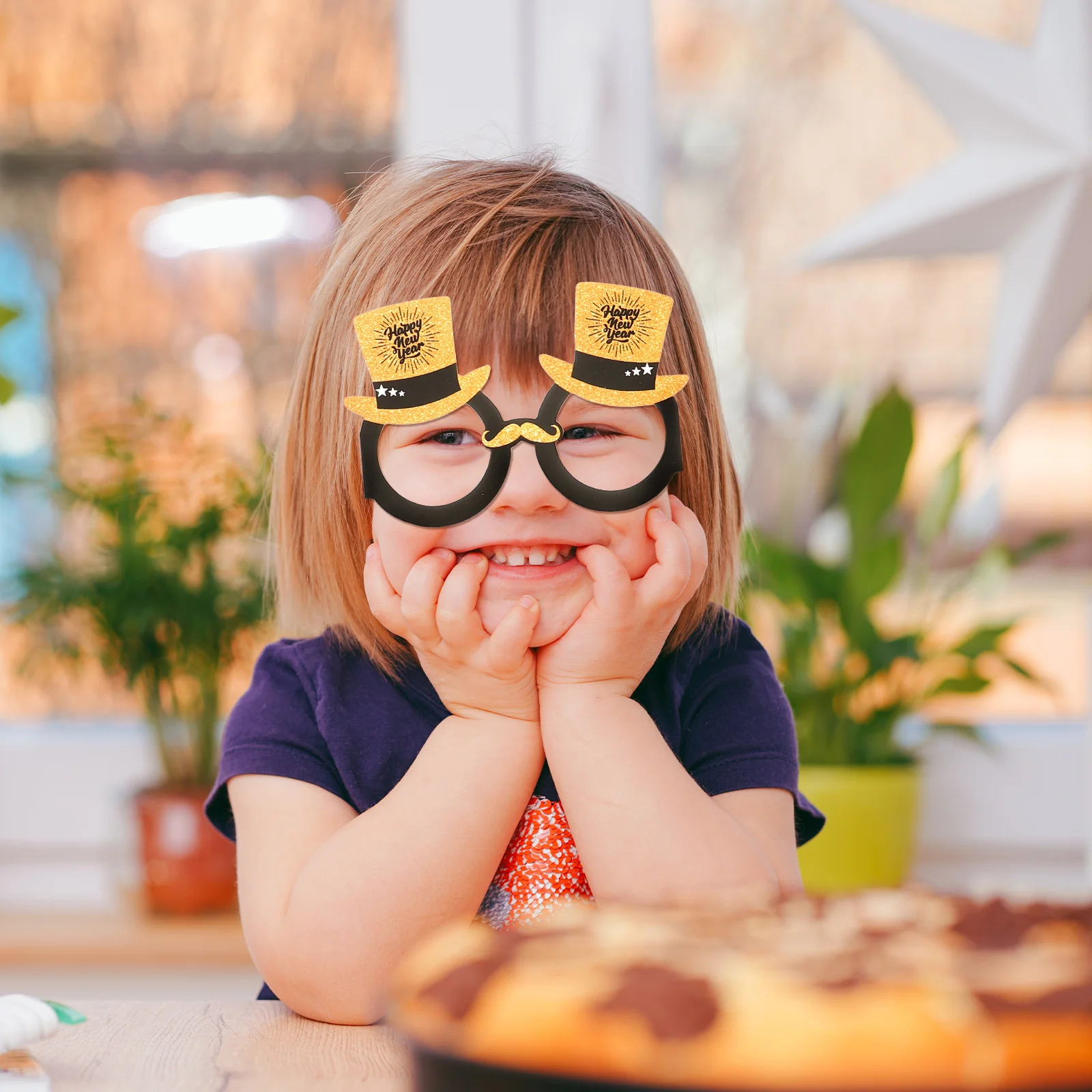 

12Pcs Paper Glasses Set New Year 2024 Party Eyeglasses Lightweight Festival Photo Props Celebration Supplies 2024 Eyeglasses