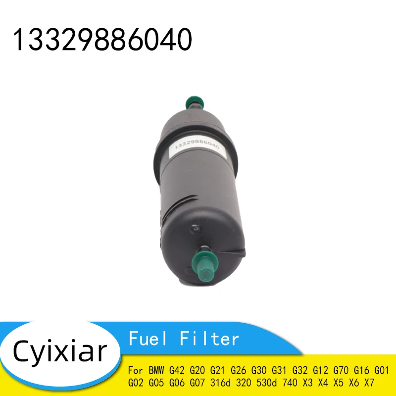 

Автомобильный топливный фильтр 13329886040 для BMW G42 G20 G21 G26 G30 G31 G32 G12 G70 G16 G01 G02 G05 G06 G07 316d 320 530d 740 X3 X4 X5 X6 X7