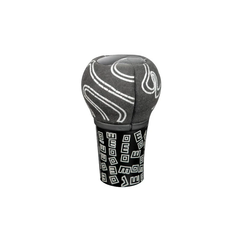 Universal Camo Suede Shift Knob Manual Transmission Graffiti Style Gear Shifter Interior Mod Parts