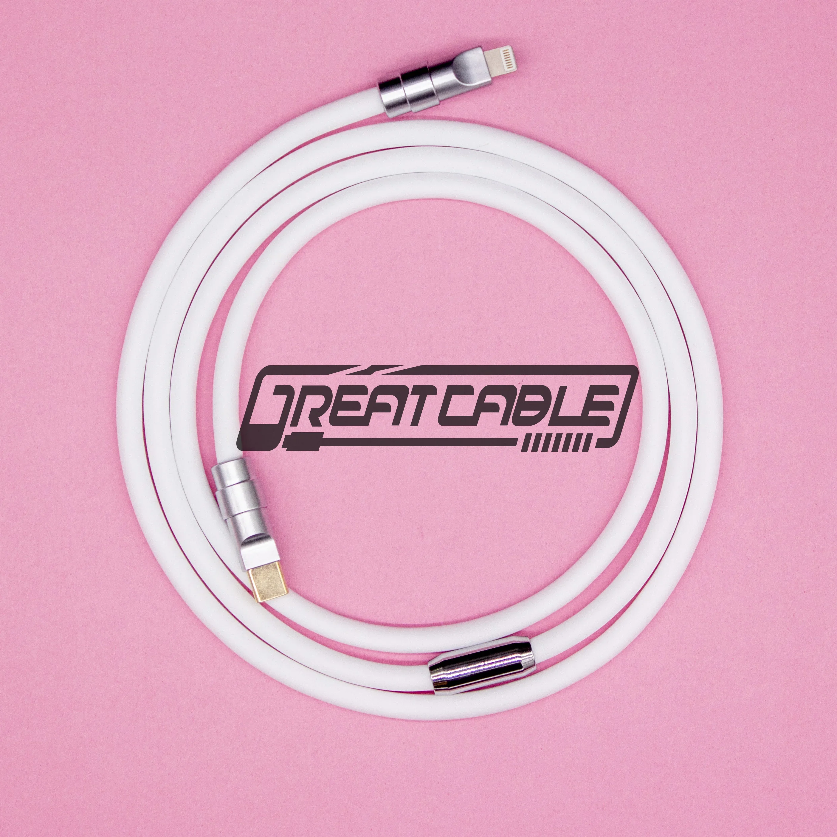 GC Manual Apple Android Phone IPhone Data Cable 65W Fast Charging Lightning Typec Silicone Liquid