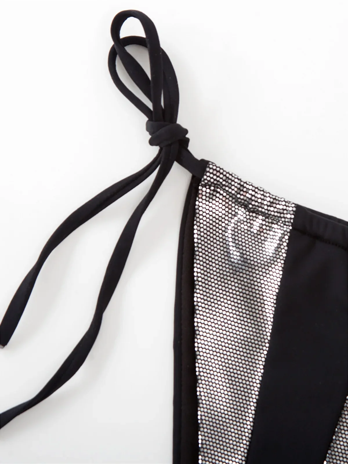 Splicing Halter บิกินี่ผู้หญิงชุดว่ายน้ําชุดว่ายน้ําหญิงชุดว่ายน้ําบิกินี่สองชิ้น Strappy สูงตัดขา Bather ชุดว่ายน้ําว่ายน้ํา K5240