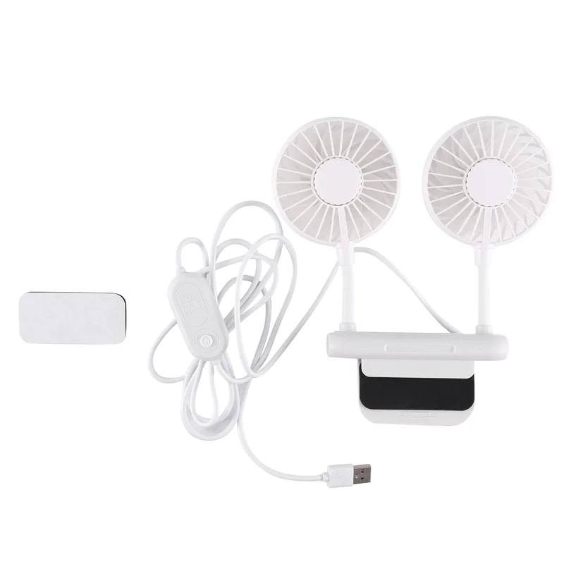 -A94Z Small Desk Fan USB Powered Mini Fan For Office Laptopsm,3 Speeds Desktop Table Cooling Fan With Adjustable Clamp