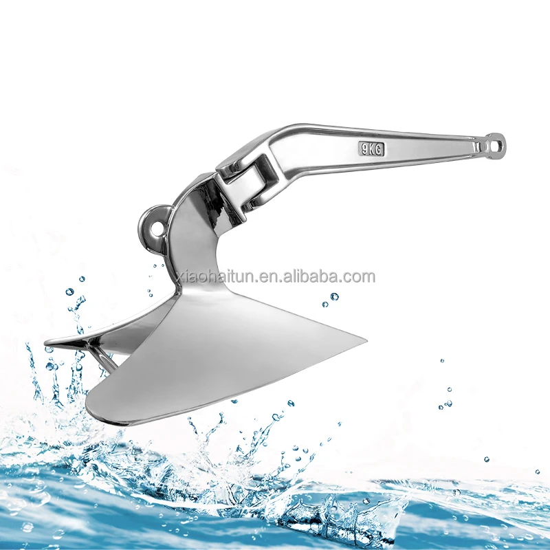 Marine Hardware 316 Stainless Steel Plough Anchor For Yacht Boat Parts Accessories