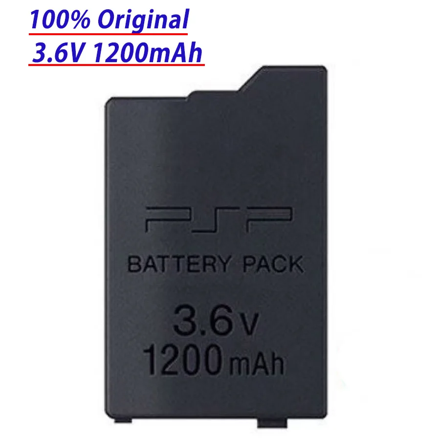 

100% оригинальный сменный аккумулятор 3,6 В, 1200 мАч для Sony PSP2000 PSP3000 PSP 1000 2000 PSP-S110, портативный геймпад PlayStation