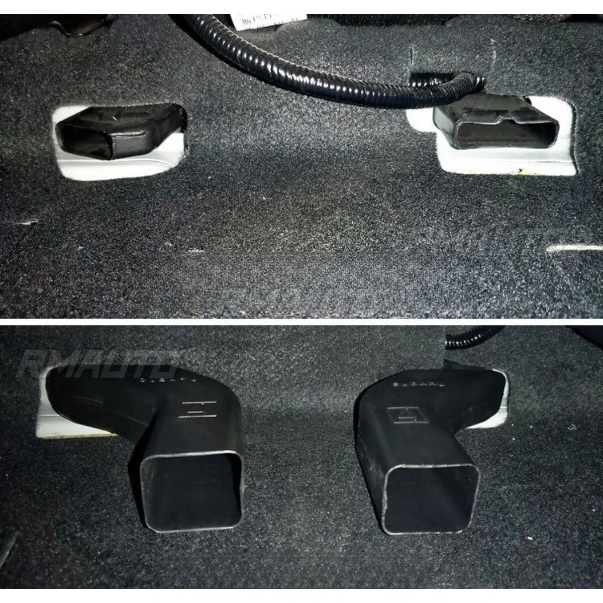 For Subaru CROSSTREK Forester XV Outback Legacy Air Conditioning Vent Extension Tube Louver Seat Modification