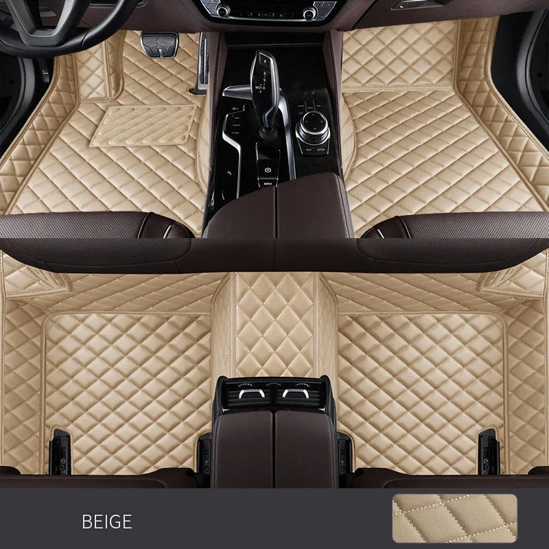 Original 5D Car Floor Mat For BMW E46 E90 E60 F10 1998 2004 2006 2008 2010 2011 2012 2014 2016 2018 2019 Custom PU Man Auto Acce