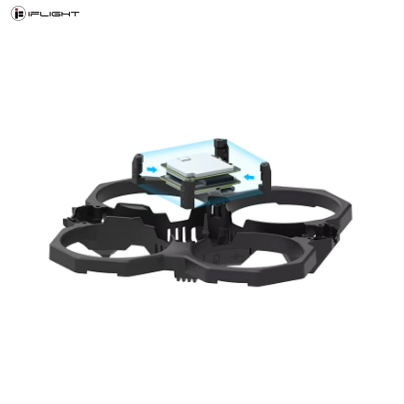 Iflight defender 16 rahmen kit für fpv teile leichtes mini fpv modell kreuzung flugzeug durchlass gestell