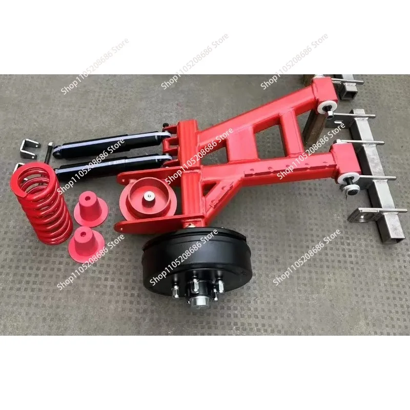 RV trailer independent suspension kit with  bolted wheels