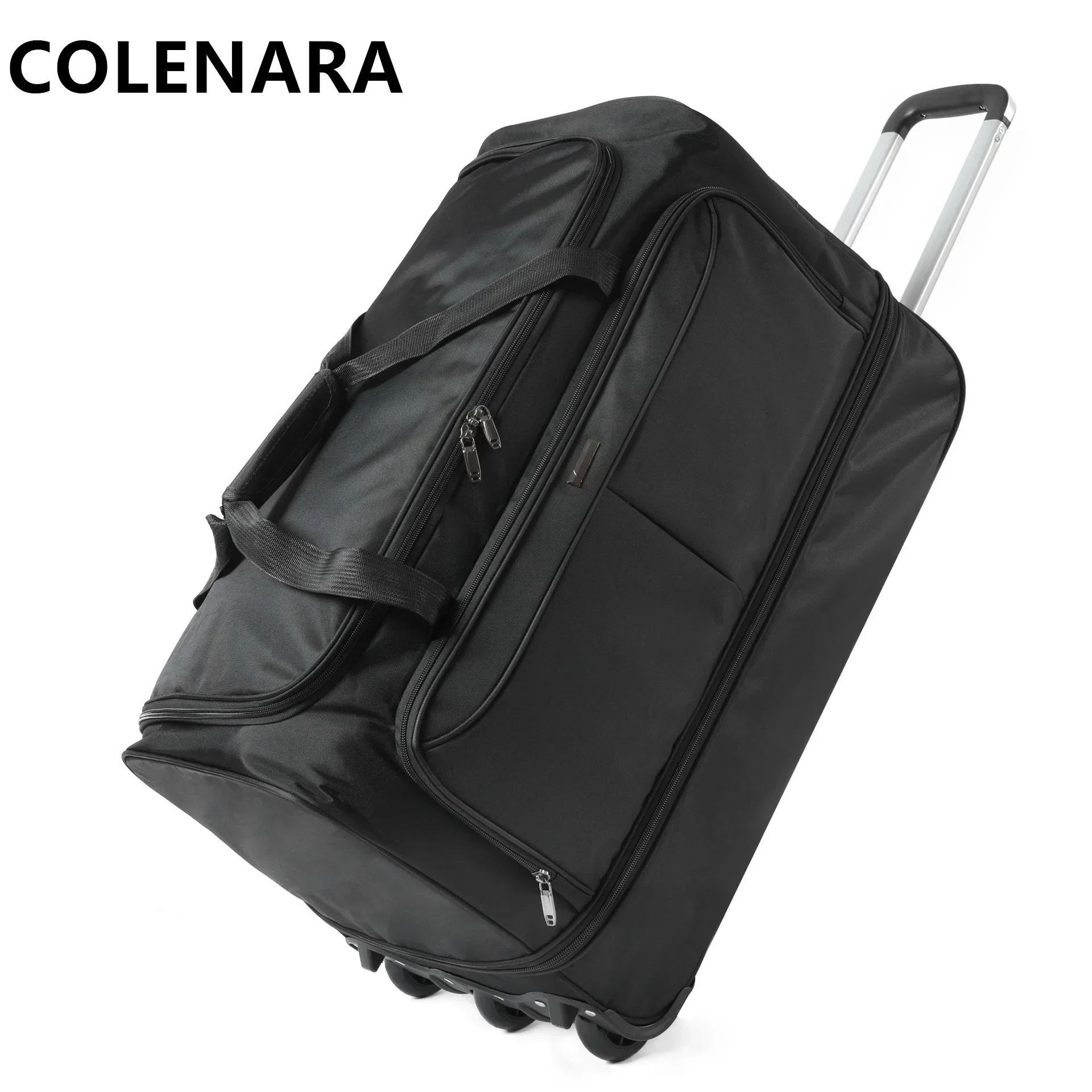 COLENARA Oxford Cloth Suitcase 32 Inches Large Capacity Men\'s Trolley Case 28 \