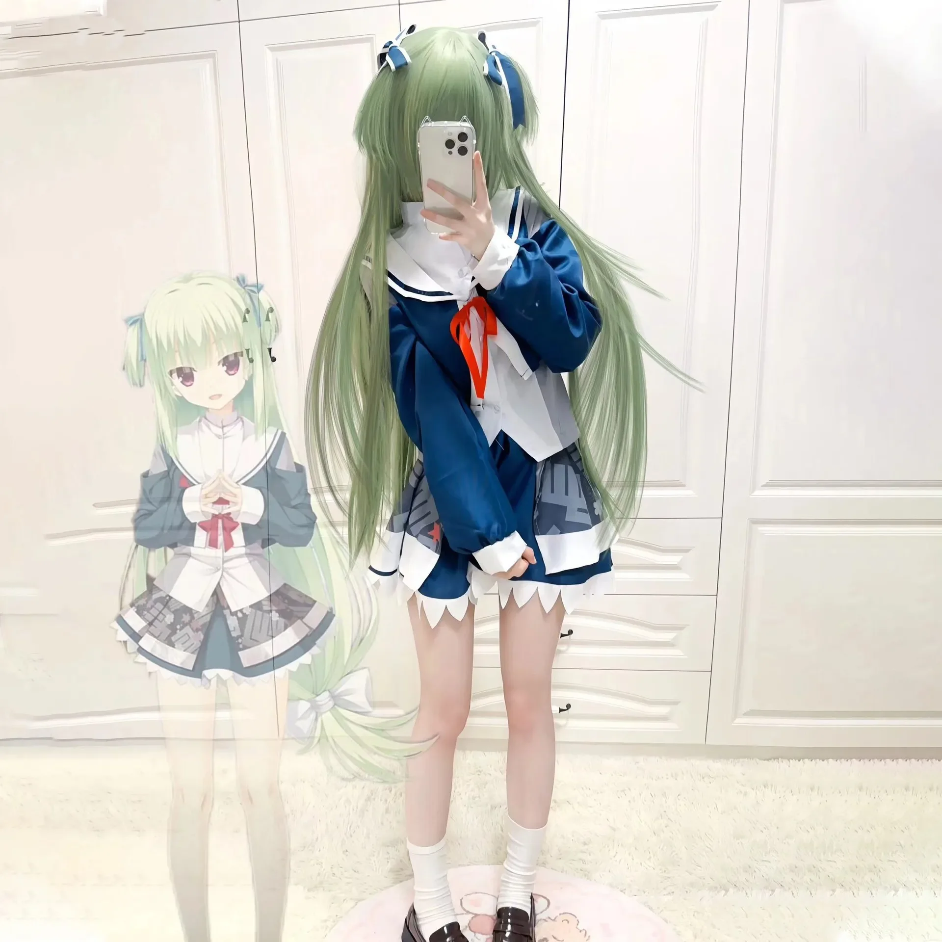 

Love Thousand Flowers Cong Yu Cosplay Costumes Congyu Kimono Suit Dress Up Animation Game with The Same Full Set of Women.