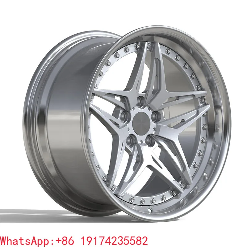 

Luxury 2024 New Design Alloy Forged Racing Car Wheels High Quality 20 21 22 23 24inches 2-Piece Wheels for Luxury Cars