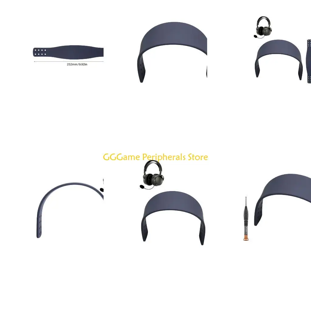 Protector cojín cubierta banda para banda para cabeza los auriculares instalación fácil U55B