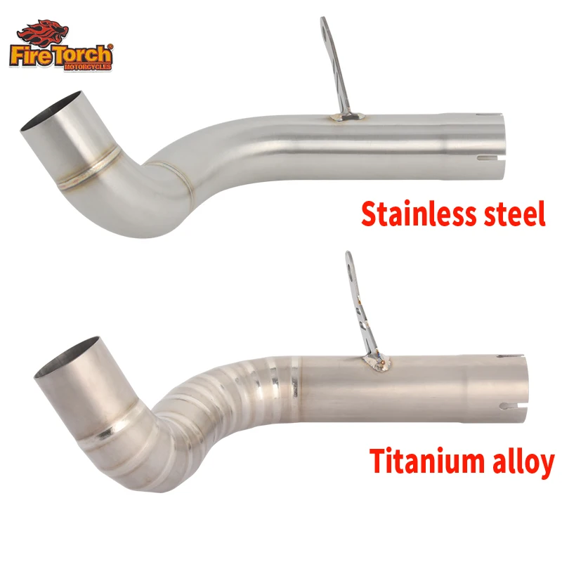 ل VOGE 900DS 900 DS DS900X DS900 X 2024 2025 دراجة نارية العادم الهروب موتو تعديل منتصف وصلة الأنابيب ربط الخمار الأصلي