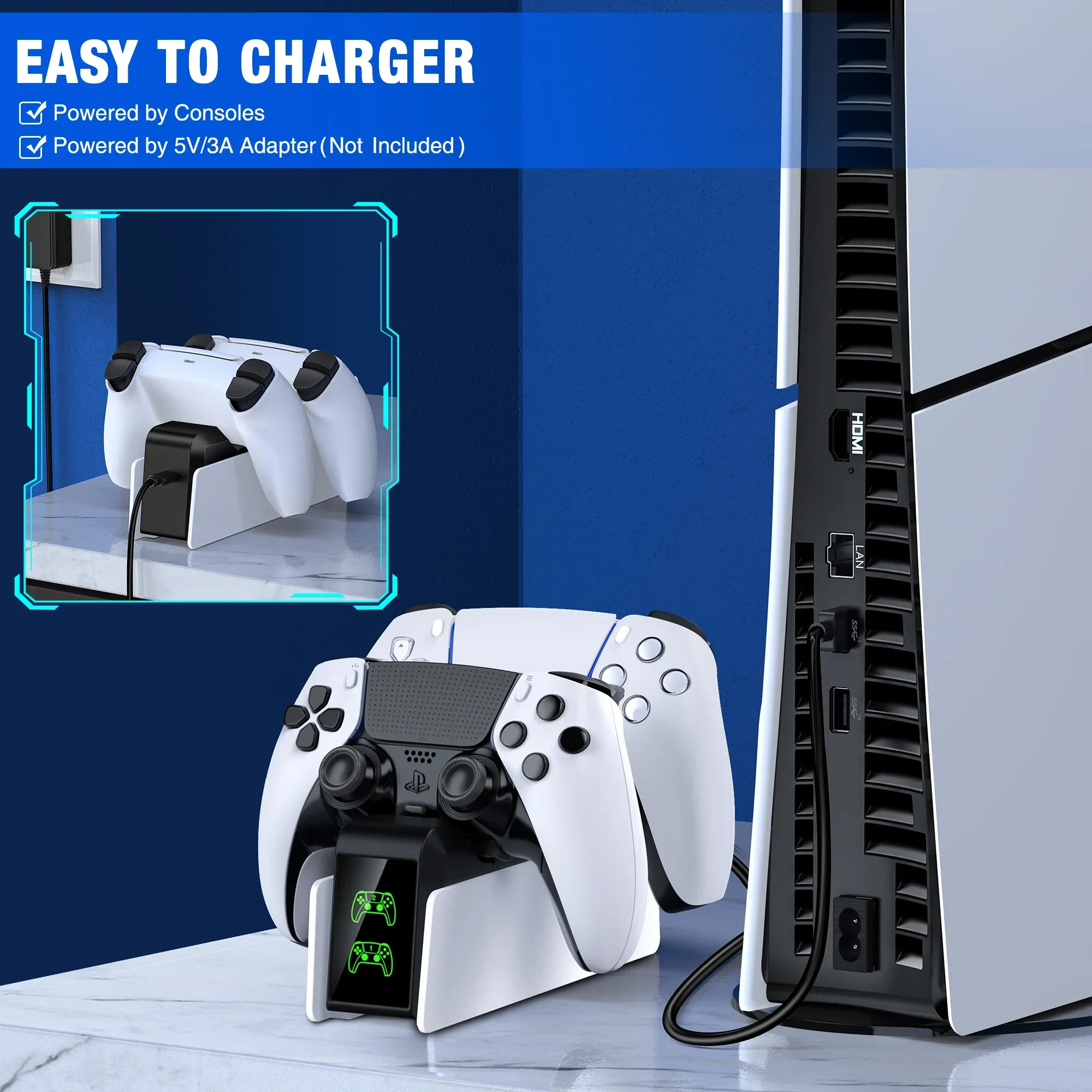 Thumbnail 4 - #37 Best PS5 Controller Chargers to Buy In 2026