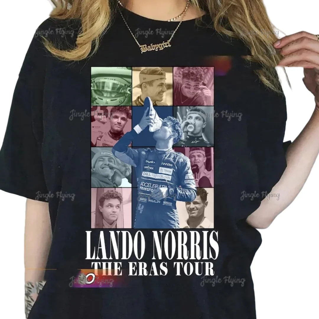 Vintage Lando Norris The Eras Tour Shirt Formula One Racing T-Shirt Sweatshirt