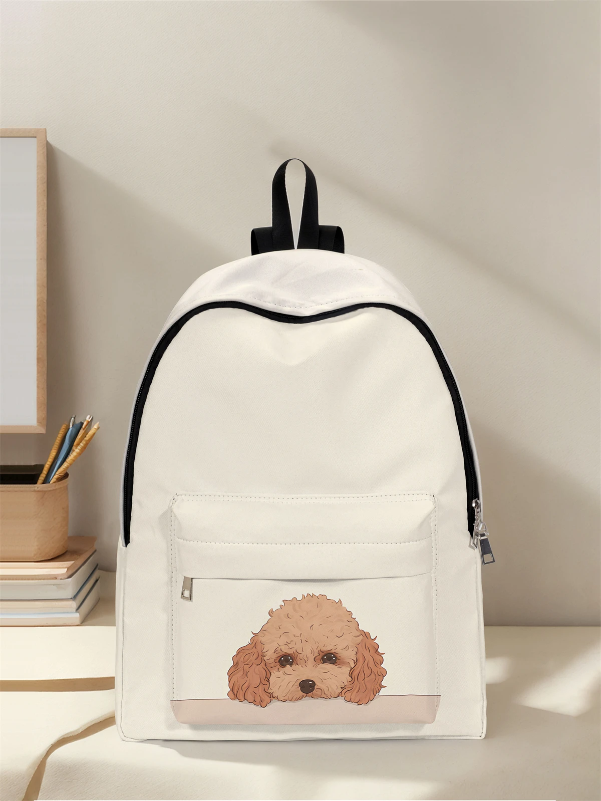 

Рюкзак с собачьим узором, новинка 2025, повседневный дорожный рюкзак, легкий и простой повседневный дорожный рюкзак