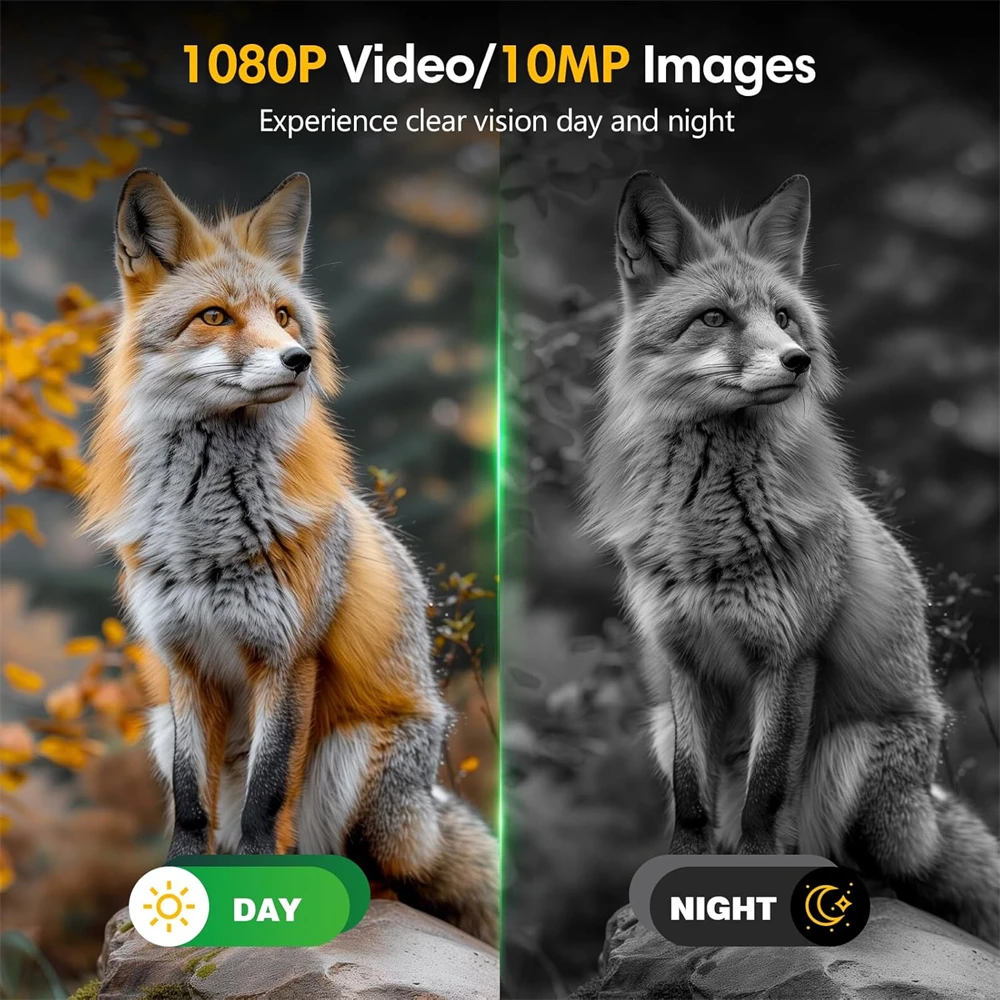 GTMEDIA N2 5X التكبير مناظير للرؤية الليلية HD صور فيديو سجل IR تلسكوب IP66 300M نظارات داكنة كاملة للصيد في الهواء الطلق #6