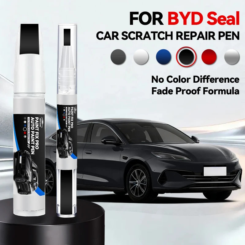 

Набор для быстрого и простого ремонта колесных дисков BYD SEAL: краска для устранения царапин на дисках, серебристый и черный цвета.