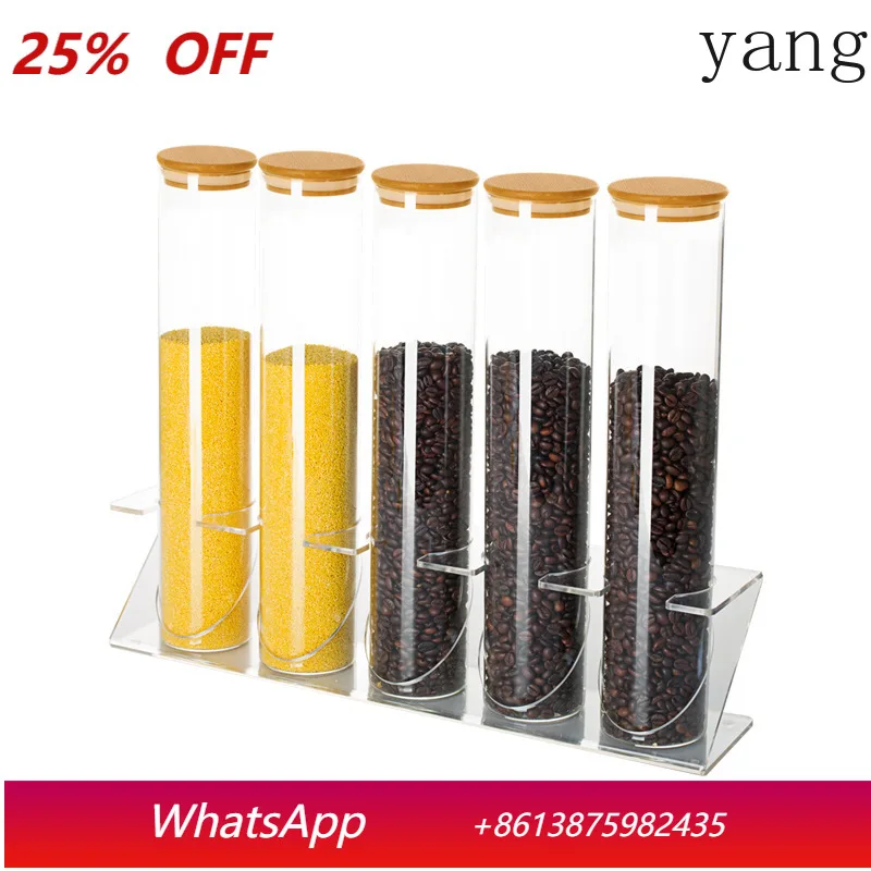 

CX tea display tank, milk tea shop coffee bean display rack commercial