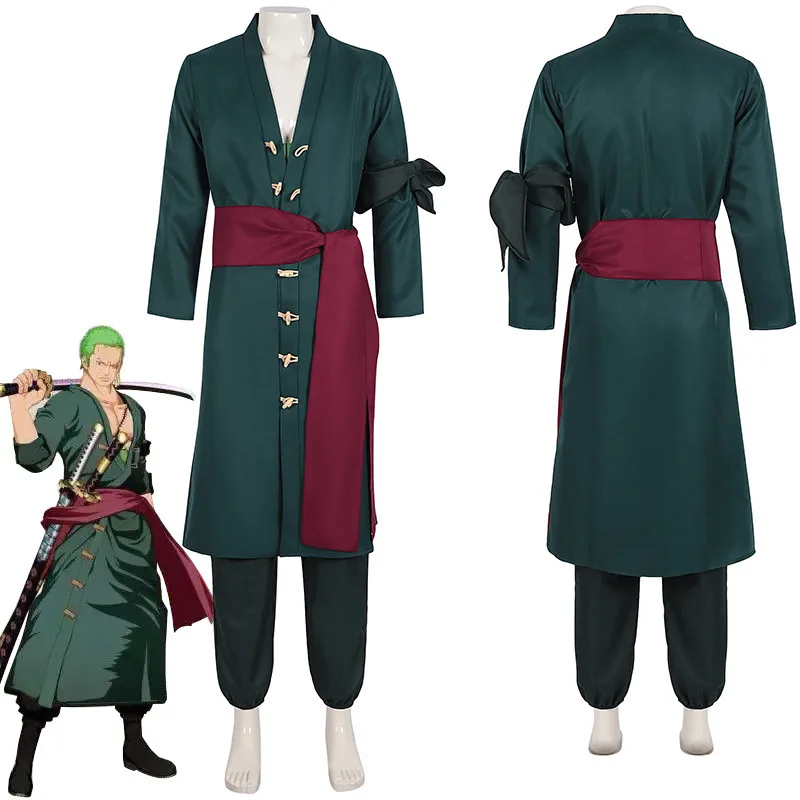 

Halloween Zoro Costume Nami Luffy Chopper Two Years Later Straw Hat Role-playing Cosplay Costume