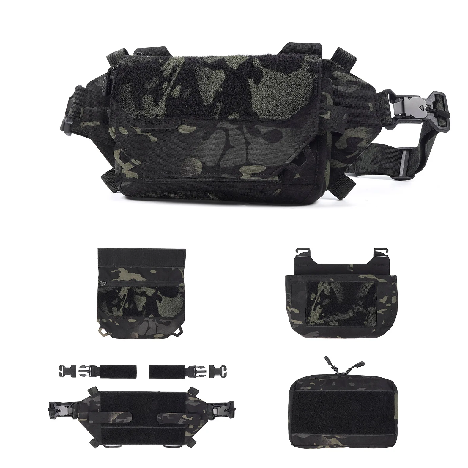 Dmgear 1120xオリジナルの多機能ウエストバッグタクティカルチェスト