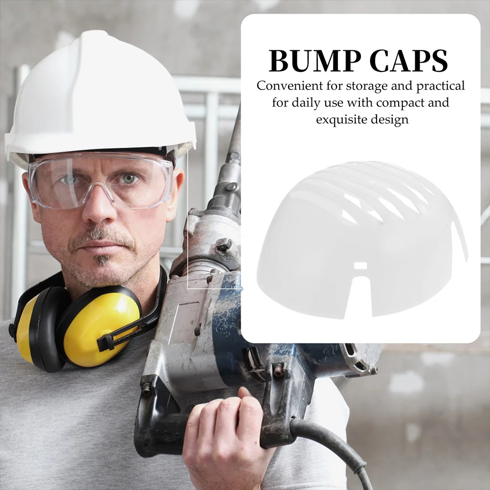4 Pcs Bumper Cap Lining Baseball Hat Inserts Safety Liners Protective or Work Hardhat