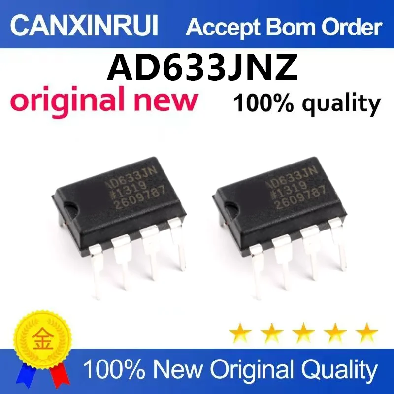 (5pcs-100pcs)Original AD633JNZ linear analog multiplier/divider chip package DIP-8