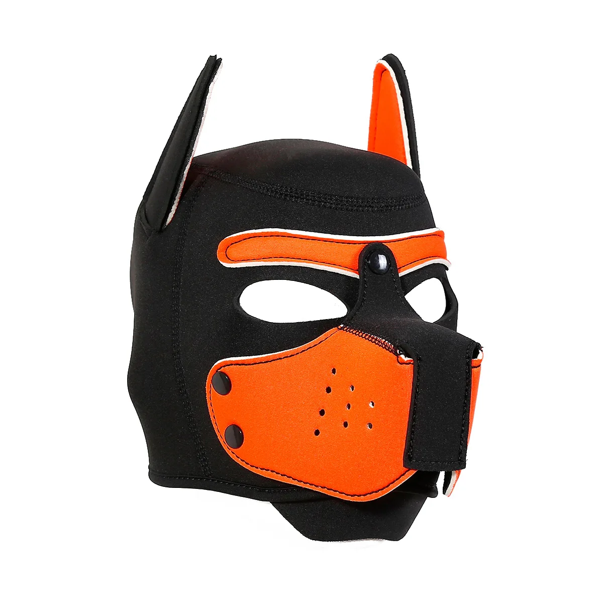 New 10 Colors Sexy Dog Cosplay Costumes Of Puppy Hood Full Face Mask Halloween Role Playing Party Head Masks Sex Toys For Women