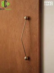 BCD French Wardrobe Door Kitchen Cabinet Drawer Handles Brass Handles For Furniture