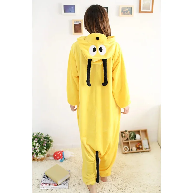 Cosplay Anime Plutón Cosplay disfraz Onesie Kigurumi niños adultos cremallera dibujos animados perro pijamas Navidad Halloween regalo suave Hom 72th