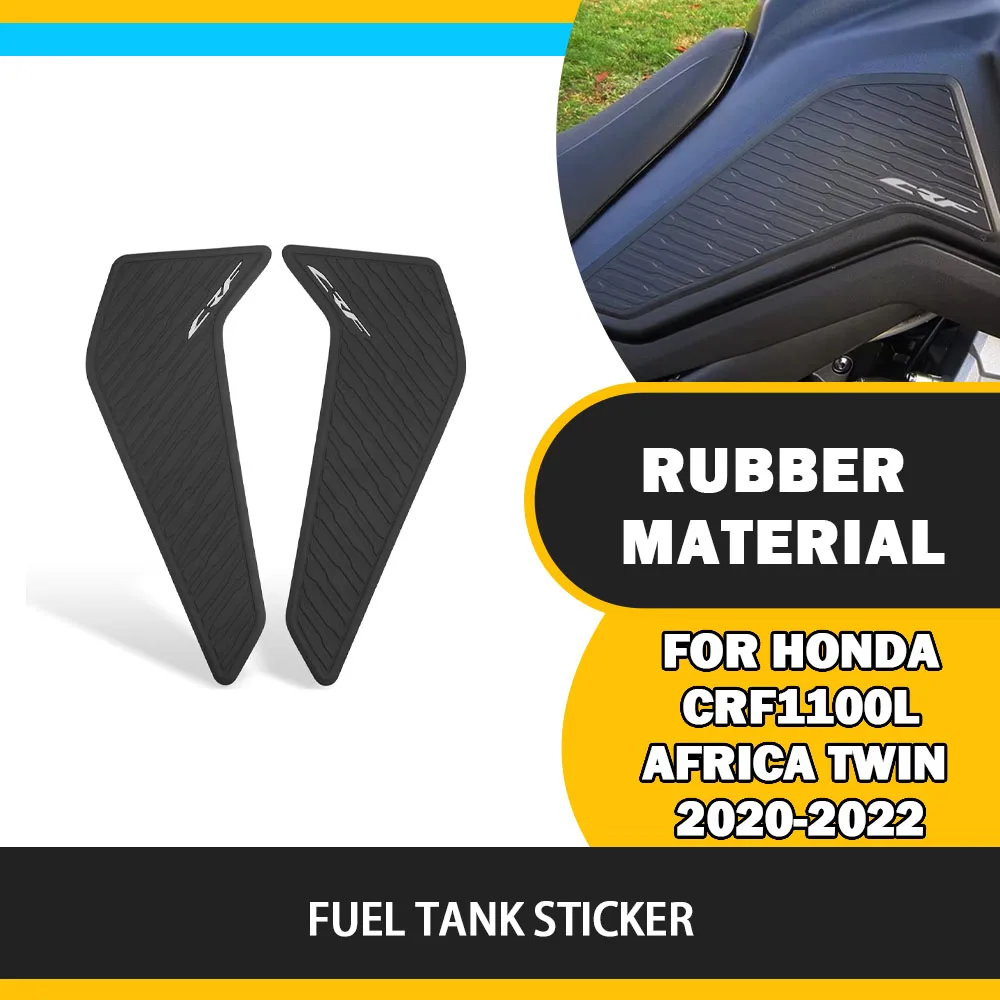 For Honda CRF1100L Africa Twin CRF 1100L 2020-2022 2021 NEW Motorcycle Non-Slip Side Fuel Tank Pad Rubber Stickers Accessories