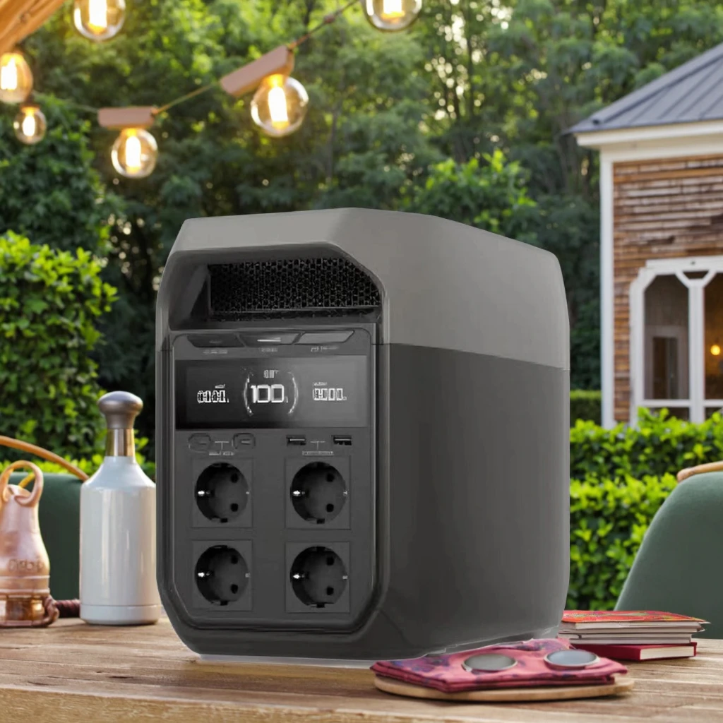 

DELTA3 Series Portable Power Stations Features Pure Sine Wave Inverter And MPPT Controller External Battery