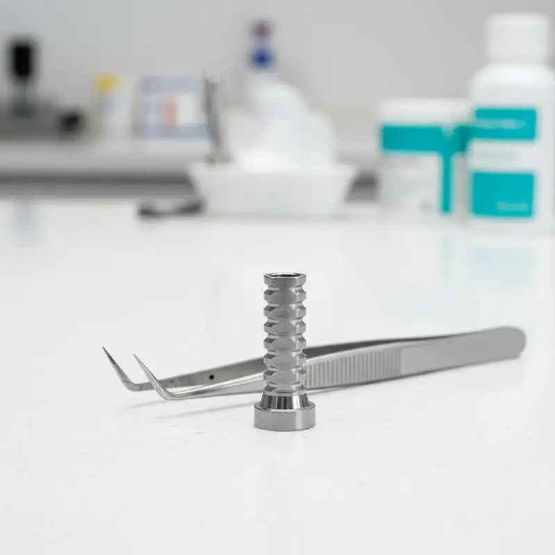 4.8mm Titanium Dental Temporary Implant Replacement Accessories Compatible With Nobel Biocare for Clinics Labs
