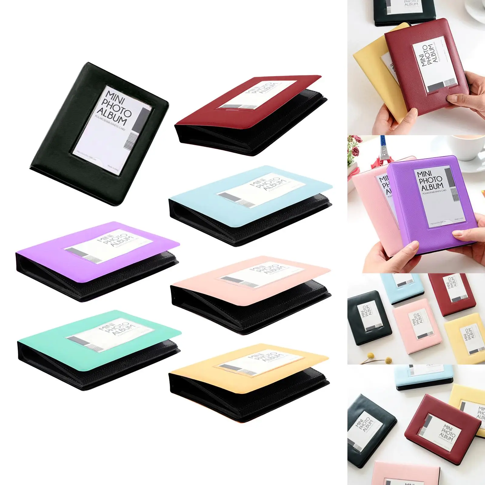 

Фотоальбомы — акварели, каждый мини-фотоальбом вмещает до 64 фотографий,