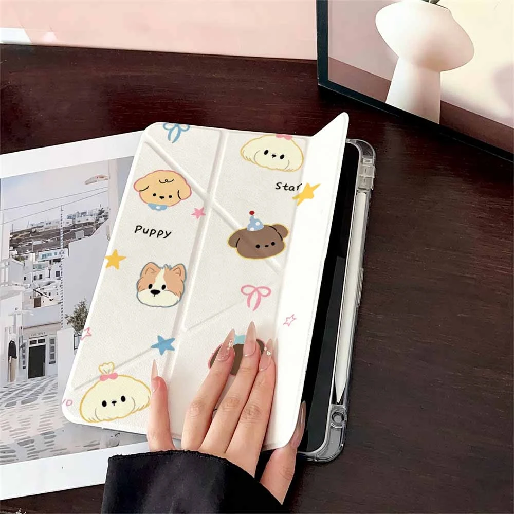 Best Seller Puppy Stars For Samsung Galaxy Tab A8 A9 A11 S6 S7 S8 S9 S10 FE Plus Lite Protective With Pen Slot Tablet Case