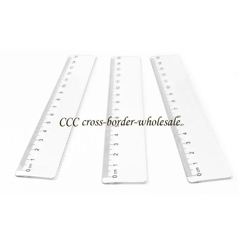 L41F 5 PCS 15см 20 см. Измерение правителя линейки Пластической линейки для школьного офиса