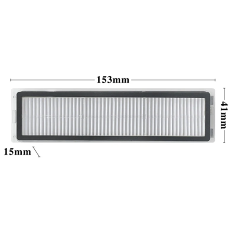BBNV-2Pcs filtro Hepa Compatible con Xiaomi Dreame D9 accesorios de Robot aspirador Kits de piezas