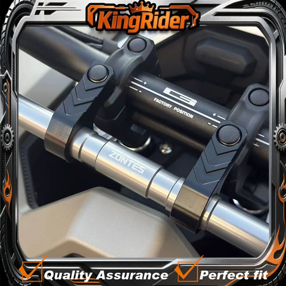 

【Supreme quality】For ZONTES 368G modified handlebar crossbar aluminum alloy extended navigation bracket to extend front armrest