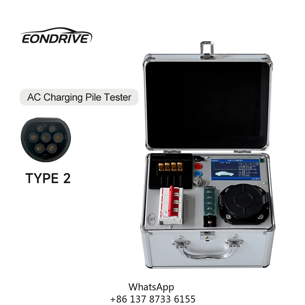 EONDRIVE New Three-Phase AC EV Charger Tester Type2 Type1 GBT 21kW 380V Retrofit/Upgrade Vehicle Charging Pile