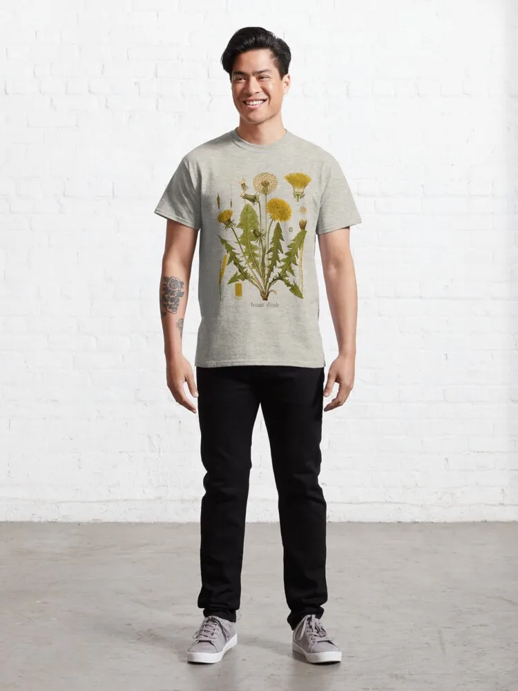 Dandelion Classic T-Shirt Men Women Clothes Oversized Cotton Tees