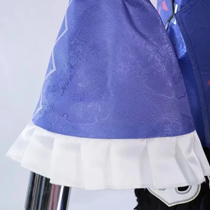 

2025 22 Wuthering Waves ROCCIA Cosplay Costume Dress Halloween Comic Con Anime Game Party Outfit Wig Shoes Mask S