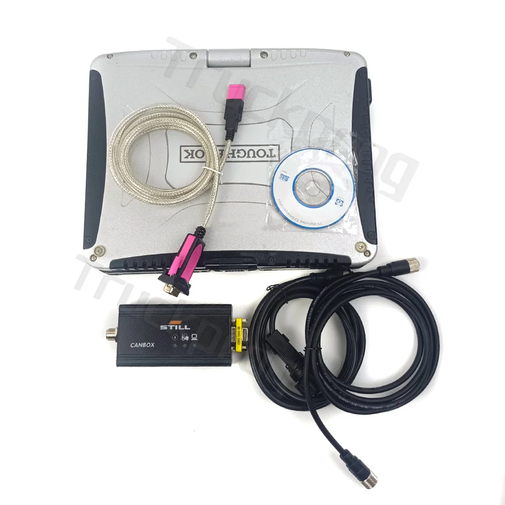 CF19 Laptop for Canbox USB Still Forklift Diagnosis Adapter Cable Lift Trucks Diagnostic Tool