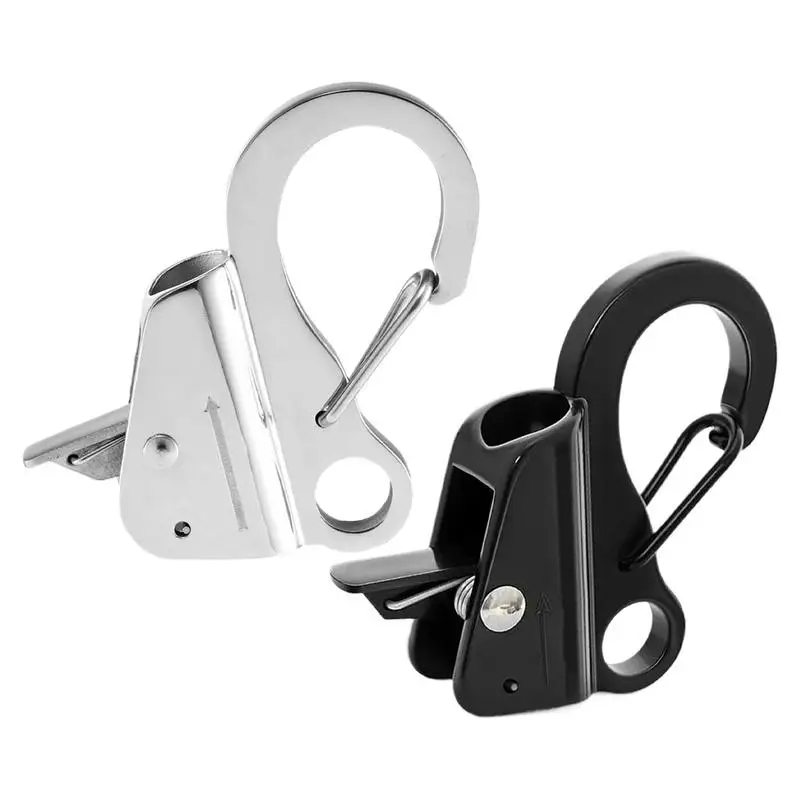 

Anchors Sliding Hook Adjustable Quick Release Anchors Rope Hook Multipurpose Accessories for Boating Fishing Docking Marine