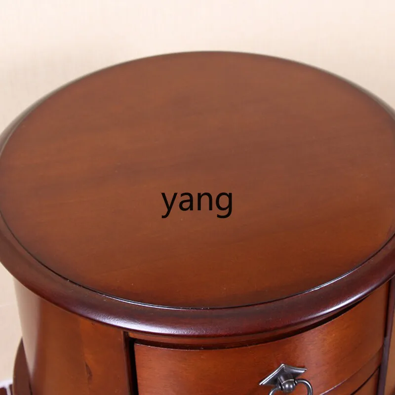 LMM solid wood living room side few simple casual small corner few balcony flower stand storage table