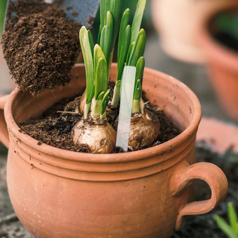 

24Pcs Acrylic Plant Tags Durable Wear Resistant Easy to Use for Flower Beds Parks Practical Gardening Art Farming