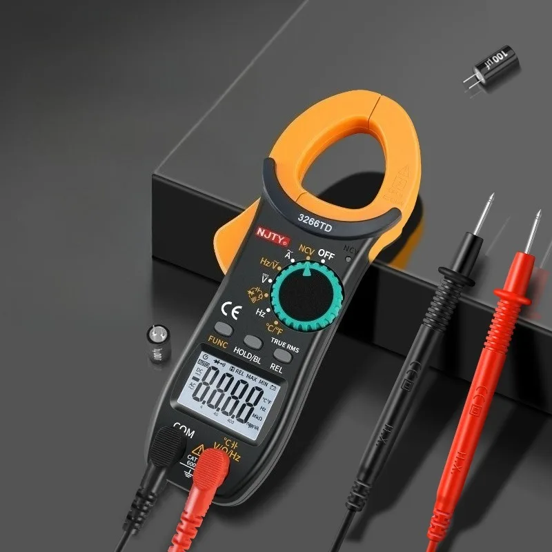 

High Precision Pliers Multimeters Digital Display Intelligent Fire Prevention Multifunctional Multimeters Electrical Instruments