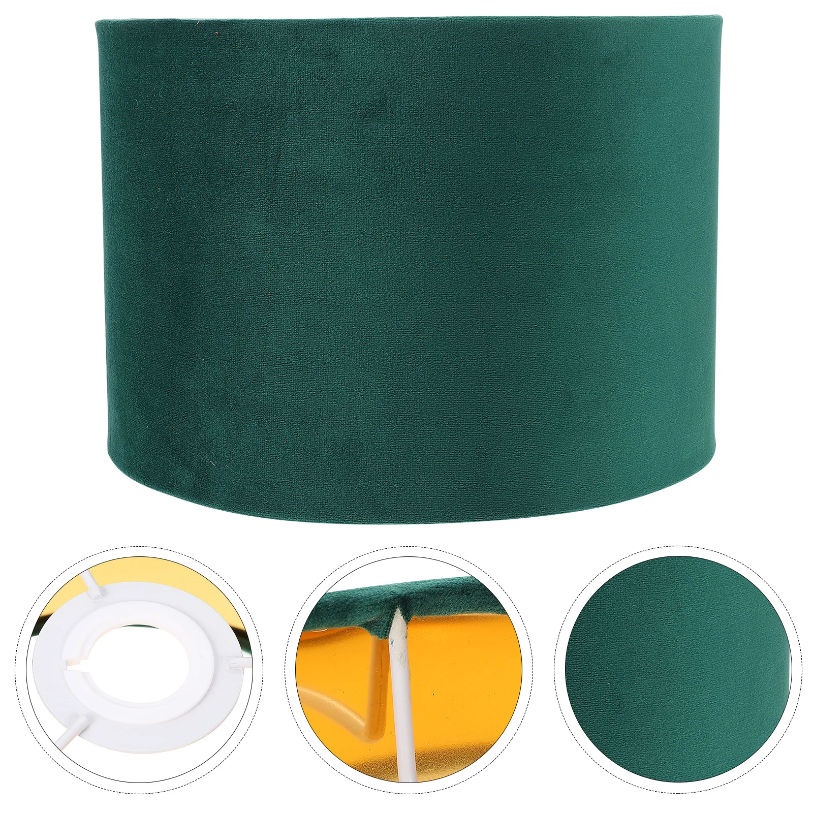 

1pc Lampshade Thickened Cloth For Table Lamp Bedside Light Home Decor Durable Light Cover Decorative Lamp Shade Accessory